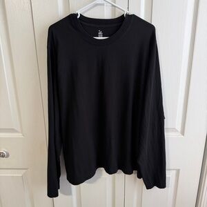 Open Trails black long sleeve tee size XXXL